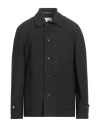 Jacob Cohёn Man Jacket Black Size 42 Cotton, Wool, Polyamide In Black