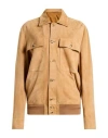 Jacob Cohёn Man Jacket Camel Size 36 Polyester, Elastane In Beige