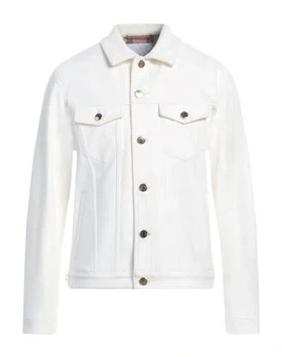 Jacob Cohёn Man Jacket Cream Size 42 Virgin Wool, Polyamide, Cashmere, Cotton In White
