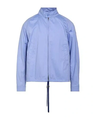 Jacob Cohёn Man Jacket Light Blue Size 40 Cotton