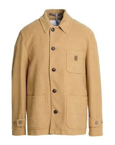 Jacob Cohёn Man Jacket Sand Size 40 Cotton In Beige