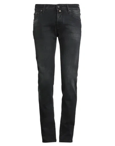 Jacob Cohёn Man Jeans Black Size 31 Cotton, Polyester, Elastane