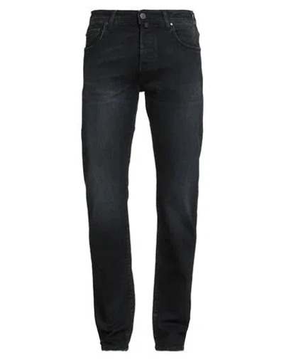 Jacob Cohёn Man Jeans Black Size 32 Cotton, Modal, Elastomultiester, Elastane