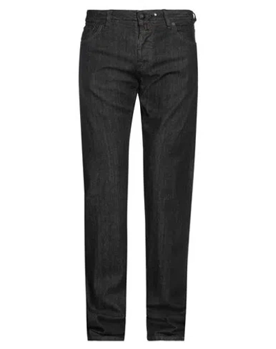 Jacob Cohёn Man Pants Charcoal Size 34 Wool In Black