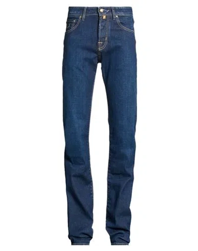 Jacob Cohёn Man Jeans Blue Size 28 Cotton, Elastomultiester, Elastane