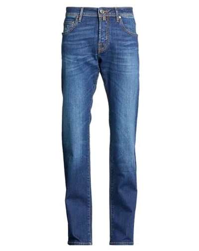 Jacob Cohёn Man Jeans Blue Size 28 Cotton, Elastomultiester, Elastane