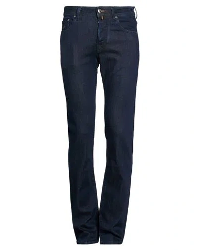 Jacob Cohёn Man Jeans Blue Size 30 Viscose, Cotton, Lyocell, Polyester, Elastane