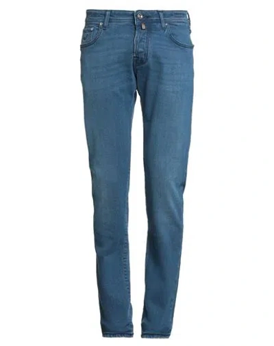 Jacob Cohёn Man Jeans Blue Size 31 Cotton, Elastane