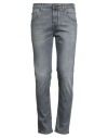 Jacob Cohёn Man Jeans Grey Size 31 Cotton, Elastomultiester, Elastane In Gray