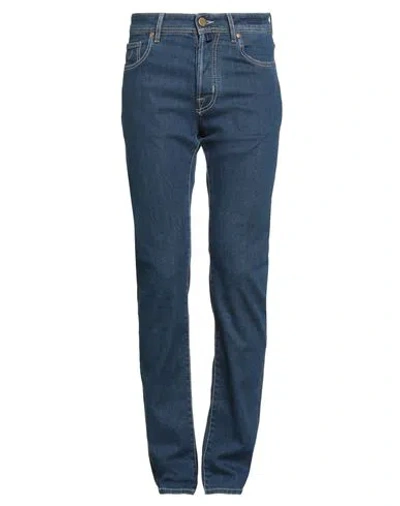 Jacob Cohёn Man Jeans Blue Size 31 Cotton, Elastomultiester, Elastane
