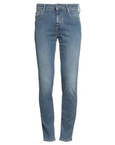 Jacob Cohёn Man Jeans Blue Size 31 Cotton, Elastomultiester, Elastane