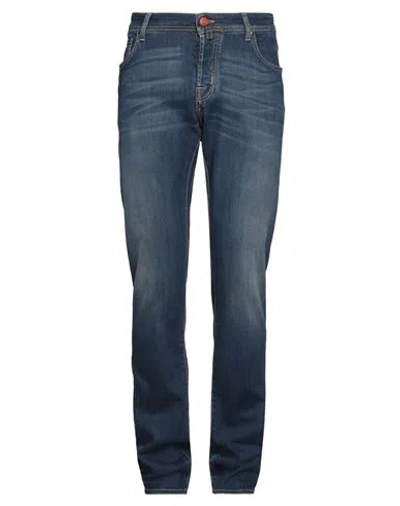 Jacob Cohёn Man Jeans Blue Size 31 Viscose, Cotton, Lyocell, Polyester, Elastane
