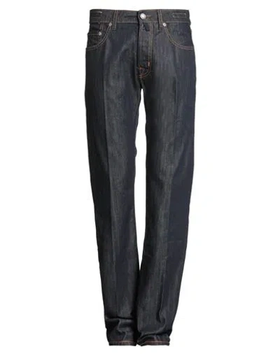 Jacob Cohёn Man Jeans Blue Size 32 Cotton In Brown
