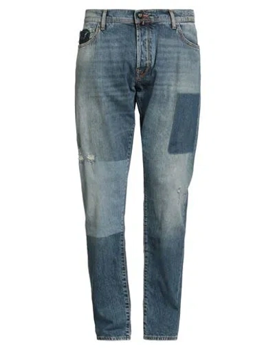 Jacob Cohёn Man Jeans Blue Size 32 Cotton, Elastane