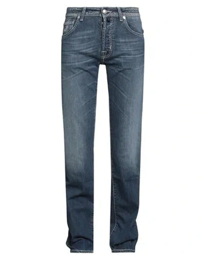 Jacob Cohёn Man Jeans Blue Size 32 Cotton, Elastane