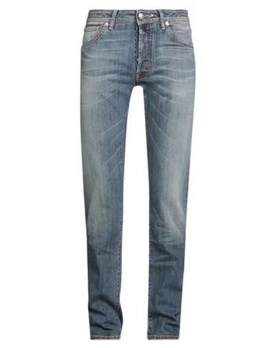 Jacob Cohёn Man Jeans Blue Size 32 Cotton, Elastane