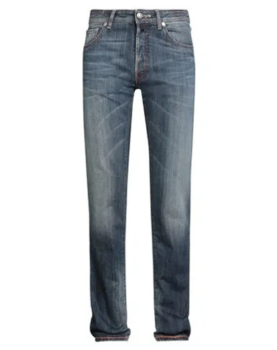 Jacob Cohёn Man Jeans Blue Size 32 Cotton, Elastomultiester