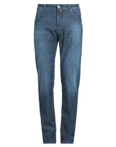 Jacob Cohёn Man Jeans Blue Size 31 Cotton, Viscose, Polyester, Elastane