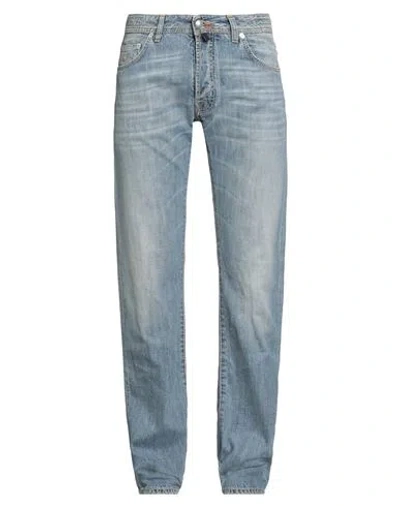 JACOB COHЁN JACOB COHЁN MAN JEANS BLUE SIZE 33 COTTON