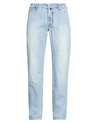 Jacob Cohёn Man Jeans Blue Size 33 Textile Fibers