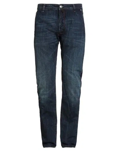 Jacob Cohёn Man Jeans Blue Size 34 Cotton