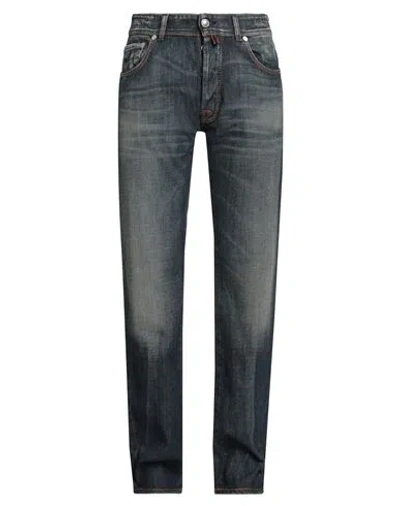 Jacob Cohёn Man Jeans Blue Size 34 Cotton In Black