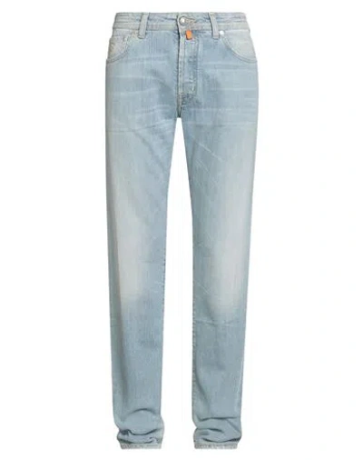 Jacob Cohёn Man Jeans Blue Size 34 Cotton, Elastane