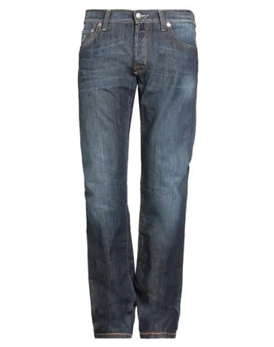 Jacob Cohёn Man Jeans Blue Size 34 Cotton, Elastane