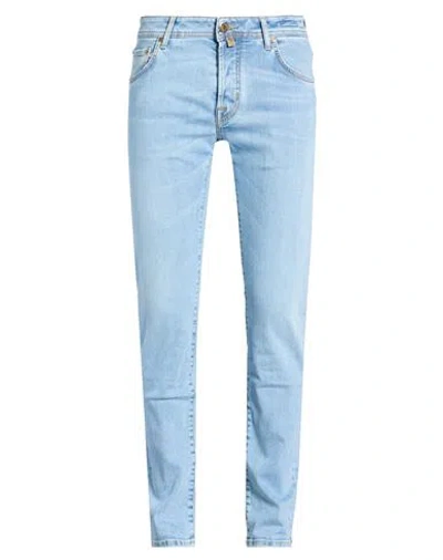 Jacob Cohёn Man Jeans Blue Size 34 Cotton, Elastane