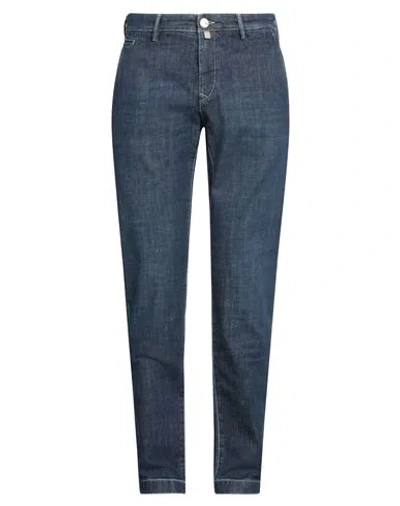 Jacob Cohёn Man Jeans Blue Size 34 Cotton, Elastane, Polyester