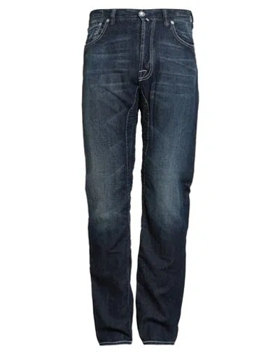 Jacob Cohёn Man Jeans Blue Size 34 Cotton, Linen