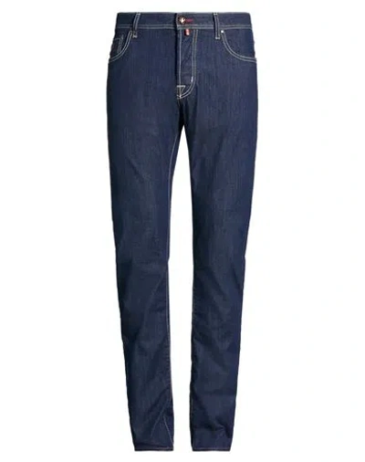 Jacob Cohёn Man Jeans Blue Size 34 Cotton, Viscose, Polyester, Elastane In Multi