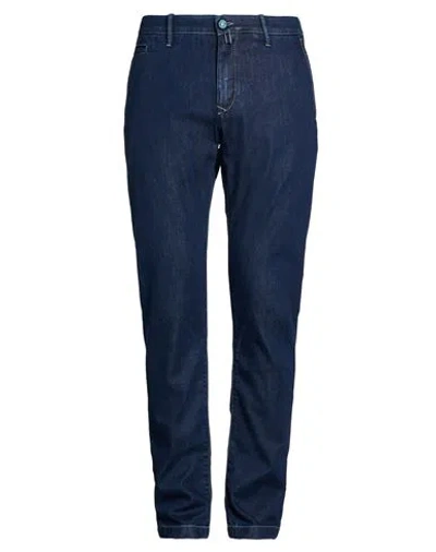 Jacob Cohёn Man Jeans Blue Size 34 Lyocell, Cotton, Silk, Elastane, Polyester