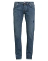 Jacob Cohёn Man Jeans Blue Size 35 Cotton, Elastane In Blue