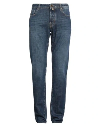 Jacob Cohёn Man Jeans Blue Size 32 Cotton, Elastane, Polyester