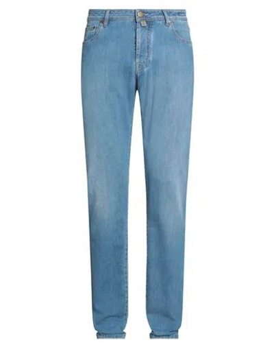 Jacob Cohёn Man Jeans Blue Size 35 Cotton, Elastomultiester, Elastane