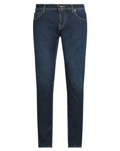 Jacob Cohёn Man Jeans Blue Size 35 Cotton, Polyester, Elastane