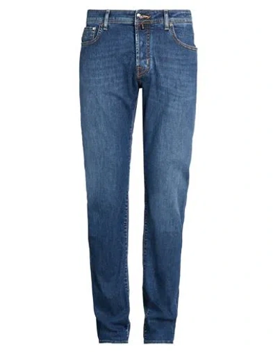 Jacob Cohёn Man Jeans Blue Size 35 Cotton, Polyester, Elastane