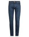 Jacob Cohёn Man Jeans Blue Size 35 Viscose, Cotton, Lyocell, Polyester, Elastane In Blue