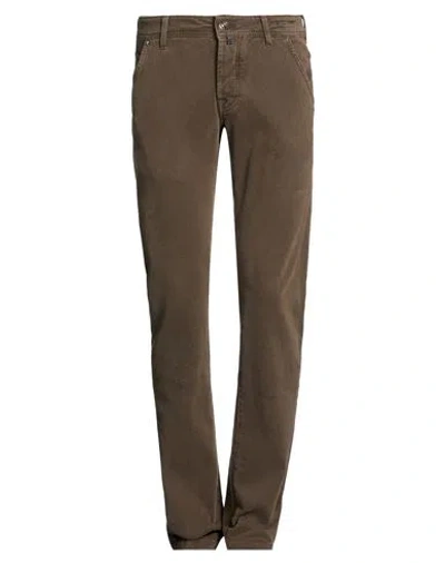 Jacob Cohёn Man Jeans Brown Size 30 Cotton, Elastane