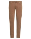 Jacob Cohёn Man Jeans Camel Size 35 Cotton, Elastane, Polyester In Sand