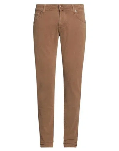 Jacob Cohёn Man Jeans Camel Size 35 Cotton, Elastane, Polyester