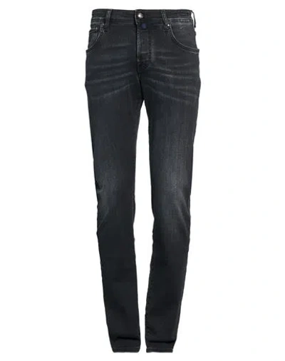 Jacob Cohёn Man Jeans Charcoal Size 30 Polyester, Cotton In Grey