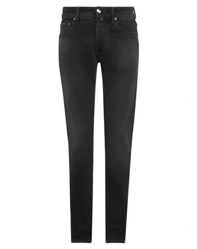 Jacob Cohёn Man Jeans Charcoal Size 31 Cotton, Polyester, Elastane In Gray