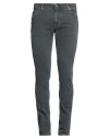 Jacob Cohёn Man Jeans Charcoal Size 34 Cotton, Elastane, Polyester In Gray