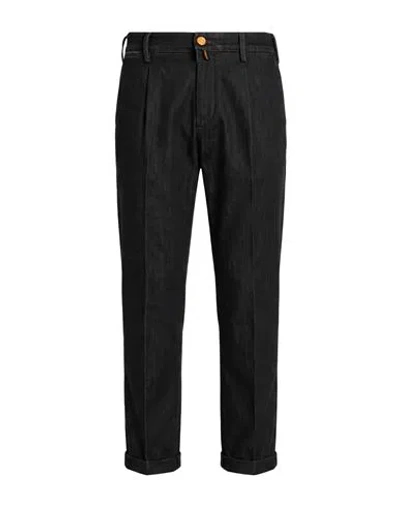 Jacob Cohёn Man Jeans Charcoal Size 34 Cotton, Elastomultiester