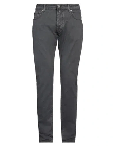 Jacob Cohёn Man Jeans Charcoal Size 34 Cotton, Modal, Elastane, Polyester In Black