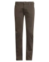 Jacob Cohёn Man Pants Dark Brown Size 33 Modal, Cotton, Elastane In Black