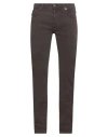 Jacob Cohёn Man Jeans Dark Brown Size 34 Cotton, Elastane, Polyester