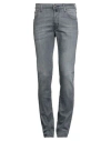 Jacob Cohёn Man Jeans Grey Size 31 Cotton, Elastomultiester, Elastane In Gray